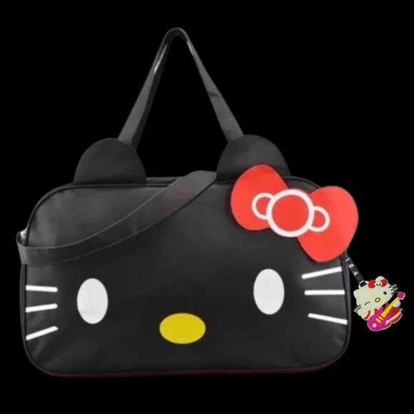 Hello Kitty Handbags - Hello kitty big duffel bag w/luggage tag. NWT